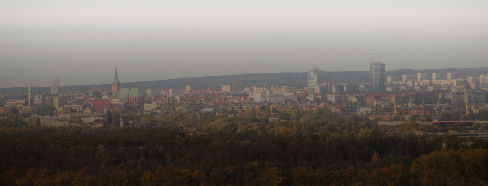 Panorama Szczecina